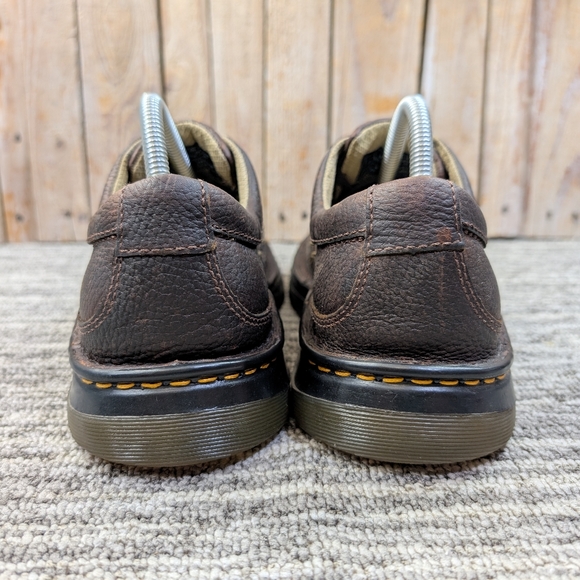 Dr. Martens Dark Brown Leather Oxfords - Picture 3 of 8